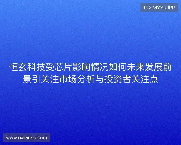 恒玄科技受芯片影响情况如何未来发展前景引关注市场分析与投资者关注点